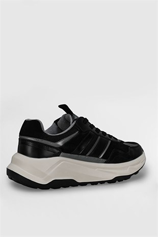 Lufian Eduard Siyah Erkek Sneaker Ayakkabı 112230235