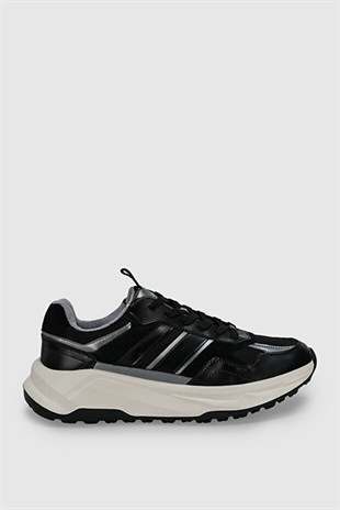 Lufian Eduard Siyah Erkek Sneaker Ayakkabı 112230235