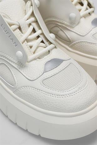 Lufian ICY Beyaz Kadın Sneaker Ayakkabı 122230013