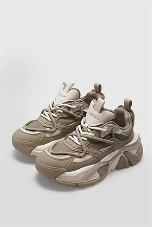 Lufian Kate Bej Kadın Sneaker Ayakkabı 122230015