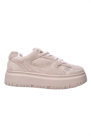Lufian Kay Bej Yüksek TabanKadın Sneaker Ayakkabı 122230039