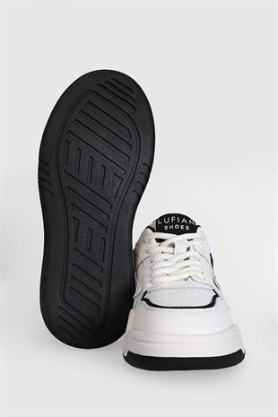 Lufian Maya Siyah Kadın Sneaker Ayakkabı 121230051