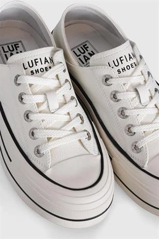 Lufian Pamela Beyaz Kadın Sneaker Ayakkabı 121230001