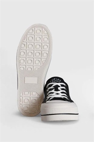 Lufian Pamela Siyah Kadın Sneaker Ayakkabı 121230001