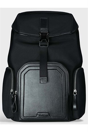 Lufian Serene Siyah Sırt Çantası Unisex Çanta 111410004