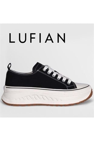 Lufian Shay Siyah Kadın Sneaker Ayakkabı 121230092-006