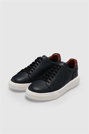 Lufian Tommy Lacivert Erkek Sneaker Ayakkabı 111230280-222
