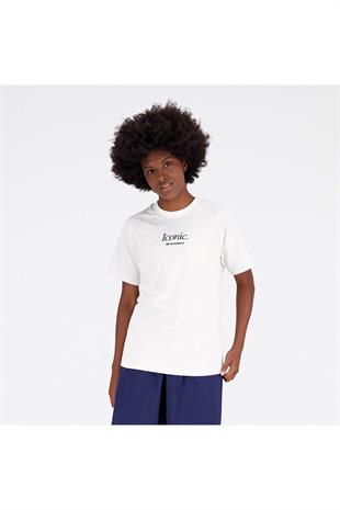 NB Lifestyle Women T-shirt Kadın Gri Tişört WNT3379-SAH