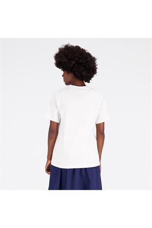 NB Lifestyle Women T-shirt Kadın Gri Tişört WNT3379-SAH