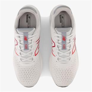 New Balance 520 Erkek Koşu Spor Ayakkabı Gri Kırmızı M520LR8