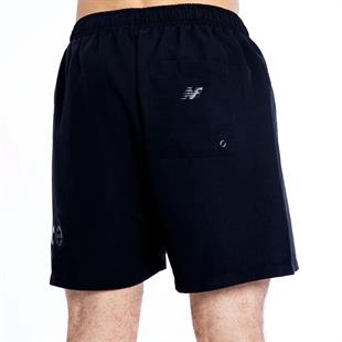 New Balance Baskılı Erkek Siyah Deniz Şortu MNS1324-BK