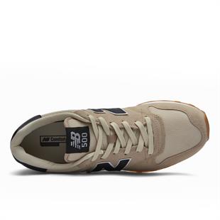 New Balance Bej Siyah Erkek Spor Ayakkabı GM500BEB