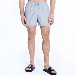 New Balance Erkek Gri Deniz Şortu MNS1325-AG