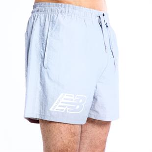 New Balance Erkek Gri Deniz Şortu MNS1325-AG