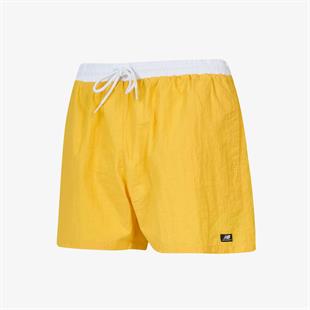 New Balance Erkek Sarı Deniz Şortu MNS1535-FRS