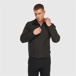 New Balance MNJ3301 BK SoftShell Jacket Erkek Mont Siyah