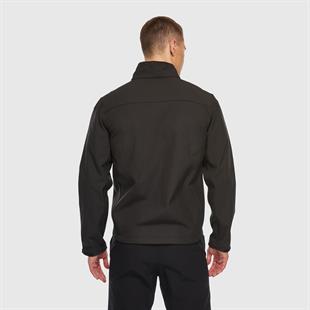New Balance MNJ3301 BK SoftShell Jacket Erkek Mont Siyah