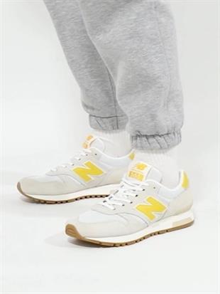 New Balance WL565 Beyaz Sarı Kadın Günlük Spor Ayakkabı 565 YLW