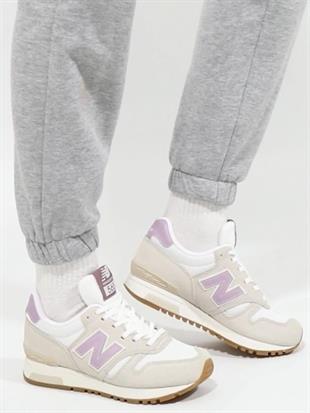New Balance WL565 Krem Kadın Günlük Spor Ayakkabı 565 LLC