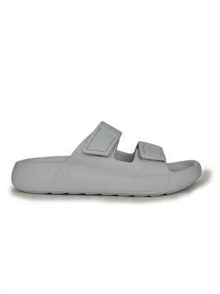 Oregon Shoes FeelUp Comfort Eva Erkek Deniz Günlük Cırtlı Terlik Gri