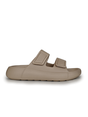 Oregon Shoes FeelUp Comfort Eva Erkek Deniz Günlük Cırtlı Terlik Kum