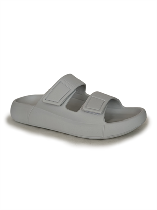 Oregon Shoes FeelUp Comfort Eva Erkek Deniz Günlük Cırtlı Terlik Gri