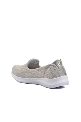 Pierre Cardin Kadın Gri Babet Günlük Bağsız Spor Ayakkabı 30168