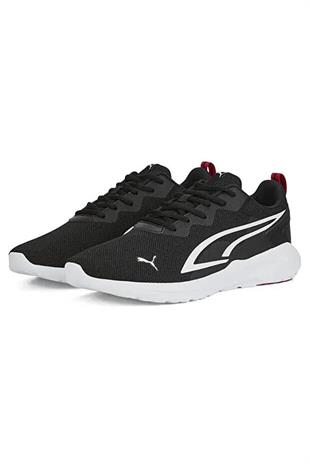 Puma All-Day Active Unisex Siyah Beyaz Yürüyüş Koşu Spor Ayakkabı 387386-01