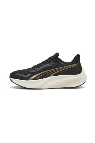 Puma Pounce Lite Siyah Altın Kadın Yürüyüş Spor Ayakkabı 310778-11