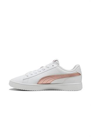 Puma Rickie Classic Beyaz Bronz Unisex Sneaker Günlük Spor Ayakkabı 394251-03