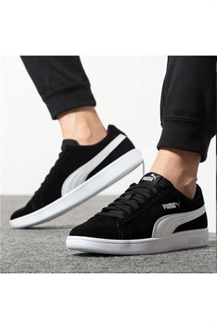 Puma Smash v2 Siyah Unisex Spor Ayakkabı 390984-01 - 364989-01