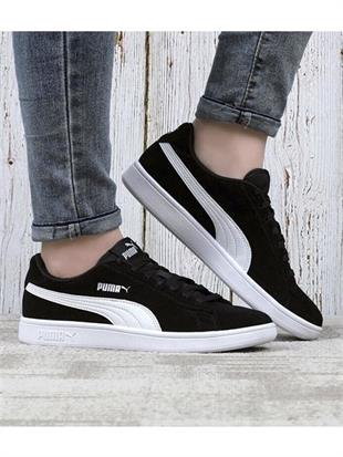 Puma Smash v2 Siyah Unisex Spor Ayakkabı 390984-01 - 364989-01
