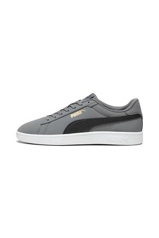 Puma Smash Buck Sneaker Gri Siyah Bay Günlük Spor Ayakkabı 392336-02-365160-08