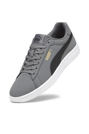Puma Smash Buck Sneaker Gri Siyah Bay Günlük Spor Ayakkabı 392336-02-365160-08
