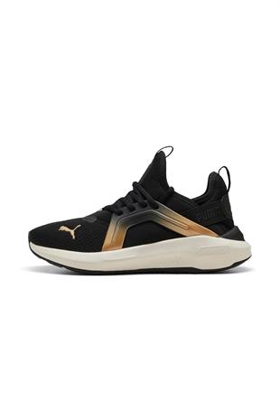 Puma Softride Enzo 5 Metallic Wn Siyah Altın Kadın Spor Ayakkabı 310473-01