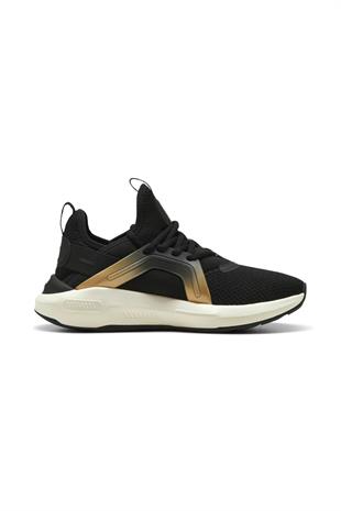 Puma Softride Enzo 5 Metallic Wn Siyah Altın Kadın Spor Ayakkabı 310473-01