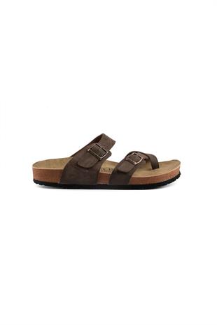 Roy Jones 7010 SunnyStride Unisex Kahverengi Günlük Terlik