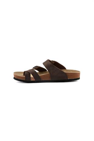 Roy Jones 7010 SunnyStride Unisex Kahverengi Günlük Terlik