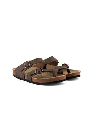 Roy Jones 7010 SunnyStride Unisex Kahverengi Günlük Terlik