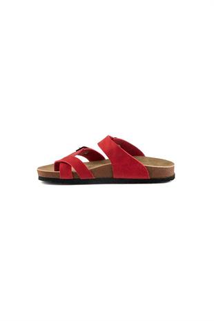 Roy Jones 7010 SunnyStride Unisex Kırmızı Günlük Terlik