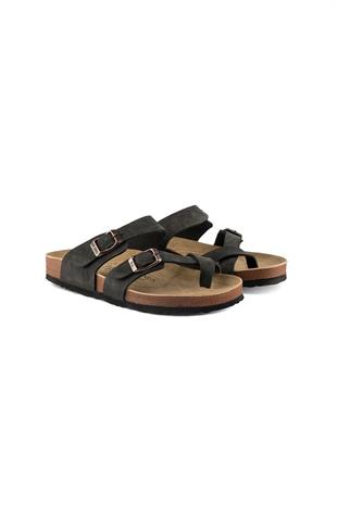 Roy Jones 7010 SunnyStride Unisex Siyah Günlük Terlik