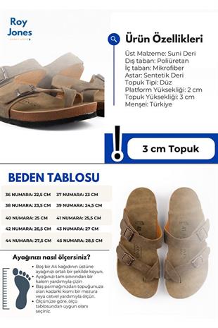 Roy Jones 7010 SunnyStride Unisex Vizon Günlük Terlik