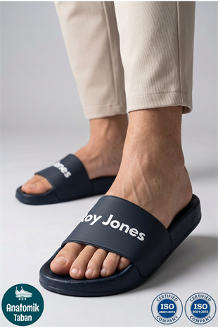 Roy Jones Summery Slide Erkek Lacivert Günlük Terlik 8100