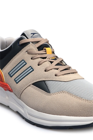 Slazenger Beowulf Bej Erkek Sneaker Spor Ayakkabı