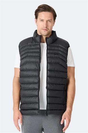 Slazenger HARMONA Erkek Şişme Yelek Siyah