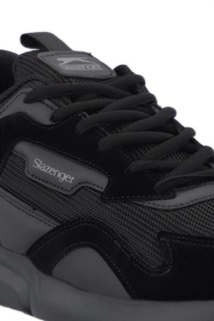 Slazenger Option Erkek Günlük Spor Ayakkabı Full Siyah
