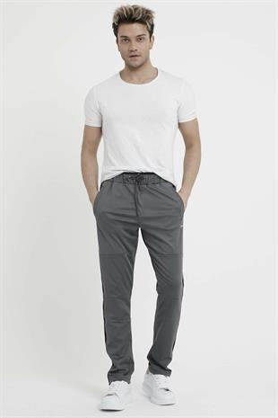 Slazenger Oxford Koyu Gri Erkek Eşofman Altı ST21PE125-230