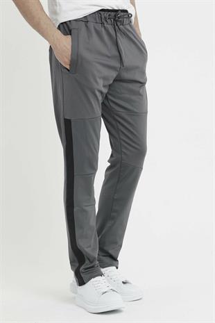 Slazenger Oxford Koyu Gri Erkek Eşofman Altı ST21PE125-230