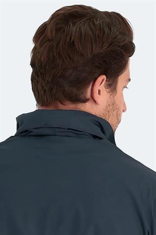 Slazenger RAREN Yağmurluk Rüzgarlık Erkek Mont Petrol