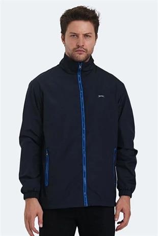 Slazenger RAREN Yağmurluk Rüzgarlık Erkek Mont Lacivert